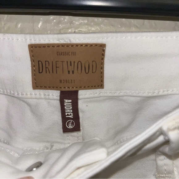 Driftwood White Audrey Jeans Size 29 - Picture 4 of 9